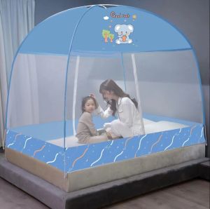 1.8 King/1.5 Queen/1.2M Single Size Indoor Folded Anti Mosquito Bites Net Tent Size Indoor Folded Mosquito Net For Beds Anti Mosquito Bites Net Tent