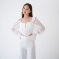 Gwen Sabrina Top / Blouse / Korean Top. 