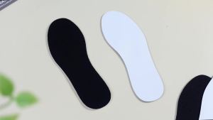 5 Pairs Adhesive Insoles for Sandals for Women Absorbs Sweat Controls Odor Always Stay in Place for Summer Mules Garden Shoes Nurse Clogs Sockless Shoes Us Women 9