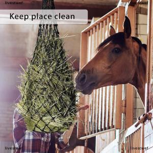 [COD] livestwef Haylage Net Durable Horse Care Products Small Holed Hay Net Haynet Equipment