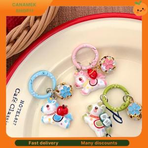 ❣️❣️❣️ Funny Cartoon Pony Keychain Pendant Cute Fashion Animals Key Ring Year Of The Horse Backpack Decoration Accessories Gifts