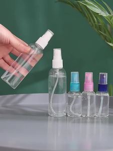 Portable hydrating fine mist spray bottle cartoon design transparent cosmetic spray bottle  30/50/100ml bottle