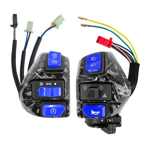 1Pair Handle Switch With Hazard Light Switch Left+Right Vietnam Switch Set