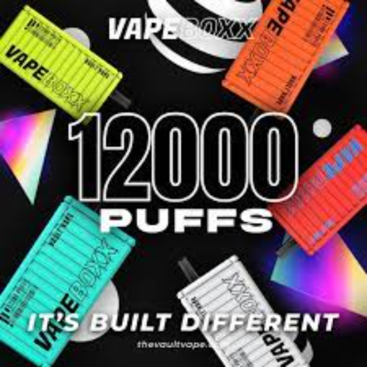 Vapeboxx 12000 Puff Ready Stock Rechargeable Kit Vault Daily Shipping 