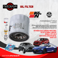 K&N OIL FILTER HP-1004 (HYUNDAI GAS,SUBARU WRX/BRZ, TOYOTA GR86/LANCER,EON,PICANTO). 