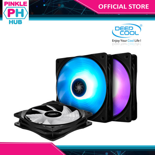 PinkleHub | DEEPCOOL CASE FAN RGB RF-120 (3 IN 1) DP-FRGB-RF120-3C ...