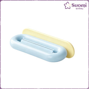 Suomi Household No Drill Wall Mount Toothpaste Holder For Facial Wash & Toothpaste