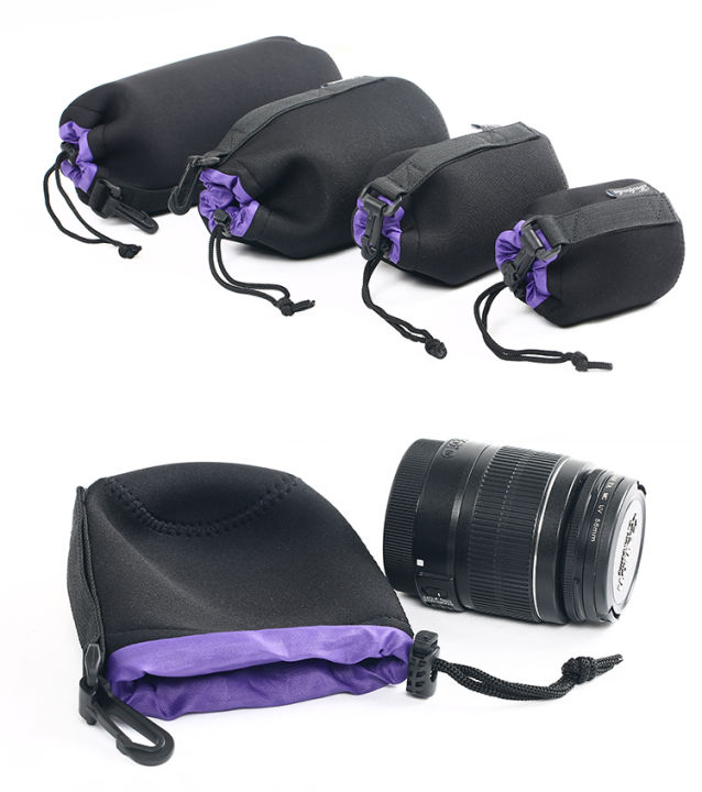 Camera Lens Bag Waterproof Camera Lens Pouch Bag C... - Vicedeal