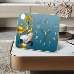 Đồng Hồ Để Bàn Cao Cấp ( Tặng kèm pin ) - Decor Trang Trí Bàn GAMDH_19
