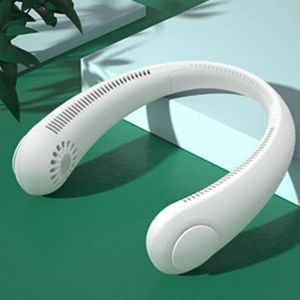 Small Fresh Hanging Neck Fan Adjustable Soft Hanging NeckSilicone Fan