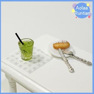 Aolaa Miniature Toy Cocktail Drinks Doll Toys Dollhouse Accessories Miniature Items Fit For 1:6 1:12 Doll House Kitchen Ornaments
