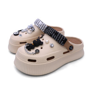 TAKIDTOO Sandal Wanita Dewasa Sepatu Wedges Sandal Cewek Sandal Korea Sandal Fuji Wanita Tinggi