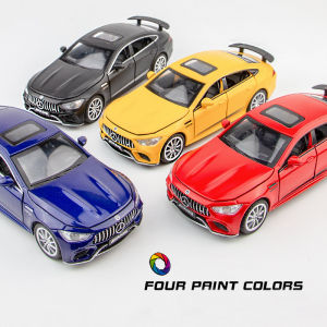 RUM 1:32 Scale Mercedes Benz C63 GT Alloy Car Model Light & Sound effect Diecast car Toys for Boys Toys for Kids Boys Gift Collection Toys