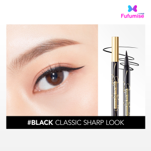 YOU Stay All Day Pen Eyeliner | Black Eyeliner | Hitam / Dark Brown | Waterproof | Long-wear BPOM