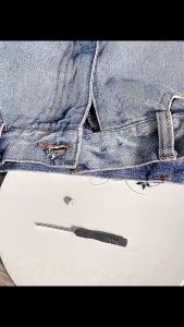 Suomi No Sewing Jeans Metal Waist Buttons with Screwdriver Adjustable Removable Pants Snap Buckles 10/20pc
