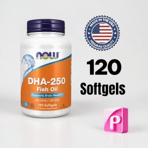 NOW Foods DHA 500 Extra Strength 1000mg Molecularly Distilled Omega 3 90s 180s Softgels