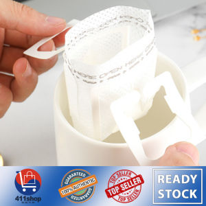 Local Ready Stock 50Pcs Coffee Drip Bag Filter Pachit coffee Hanging Ear keto coffee Drip Premium Coffee Bean Fliter