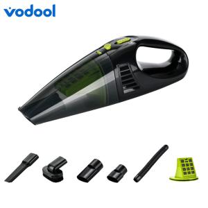 VODOOL Compact Handheld Car Vacuum 4500PA Cordless Portable Cleaner for Car Interior Cleaning