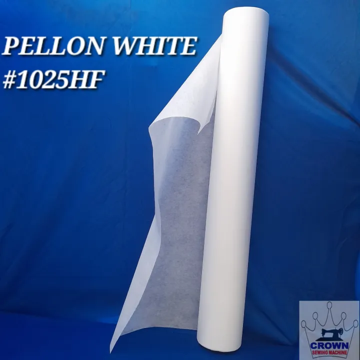 PELLON/WHITE%20PELLON%20FABRIC%20#9050F,%20#1025HF%20FUSIBLE%20SHEERWEIGHT%20WOVEN%20INTERFACING%20%20FABRIC%20(PER%20ROLL)%20-%20Image%203