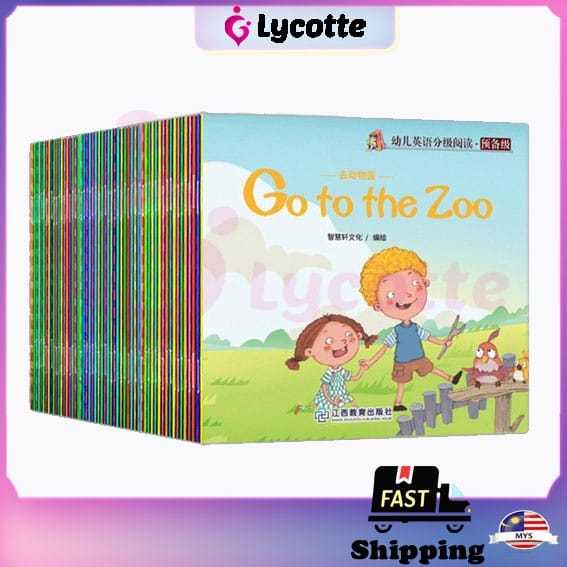 [MALAYSIA] 60 Books Set English Story Book for Kids Learning