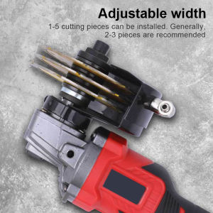 【Ready】100mm Angle Grinder Convert Slot Cutting Cutter Grooving Machine Adapter Concrete Wall Floor Nut Conversion Kit
