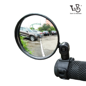 T2P Bicycle PMD Ebike Mirror Handlebar Rearview Mirror For 360 Rotation Adjustable