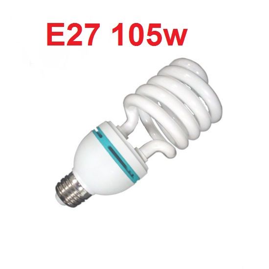 หลอดไฟในสตูถ่ายรูป ถ่ายวิดีโอ E27105W 6400K Photo Studio Bulb Video ...