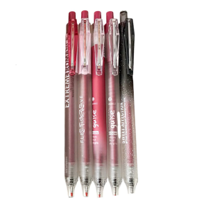 5ชิ้น0.5มิลลิเมตรปากกาหมึกเจลเครื่องเขียนปากกาที่สวยงามปากกาหดได้ปากกาหมึกเจลปากกาเขียนลื่นปากกาเครื่องเขียน
