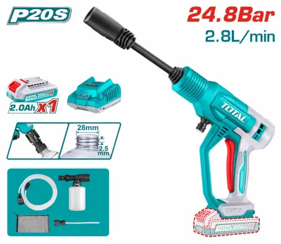 20V Máy xịt rửa dùng pin Total TPWLI20362