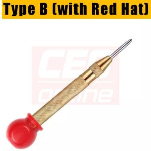 CEO 🇲🇾 Automatic Centre Punch General Automatic Punch Woodworking Metal Drill Adjustable Spring Loaded Punch Hand Tool