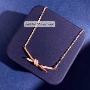 KALUNG TITANIUM PERMATA  ANTI LUNTUR & ANTI KARAT (COD)