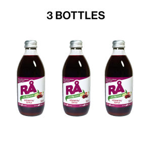 Swedish Beetroot Apple Juice 330ml x 3/6 Bottles Natural Fruit & Vegetable Juice for Sports Marathon & Daily Wellness