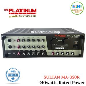 Platinum Sultan MA-350R 1700watts PMPO 240watts RMS Professional Stereo Amplifier 2-channel MA350R Amplifier