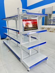 Kệ Đơn (Cao 1m5 x Dài 70cm x Rộng 35xm) x 4 Tầng Kệ Siêu Thị