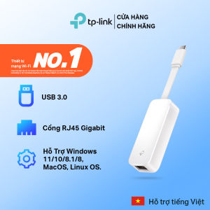 Bộ Chuyển Đổi Mạng USB Type-C Sang Ethernet TP-Link UE300C Tốc Độ 100/1000 Mbps