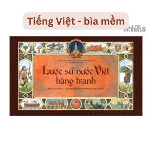 Sách Lược Sử Nước Việt Bằng Tranh - Tiếng Việt Và Song Ngữ Anh - Việt - Kim Đồng