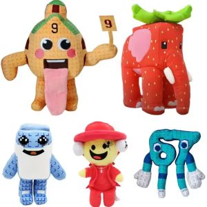 25cm Steal a Brainrot Game Plush Doll Toy Cartoon Cute Soft Chuy Peluche Room Decoration Plush Doll Toy For Kid Gift