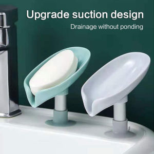 Soap Box Creative Drain Soap Storage Rack Punch-Free Suction Cup Cute Personality Household Shelf