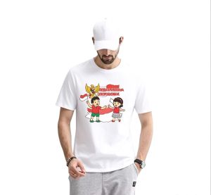 Kaos 17 Agustus Atasan Baju Kemerdekaan Seragam Ibu Ayah Anak