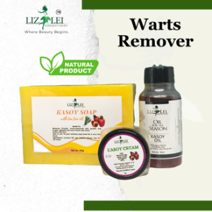 Kasoy soap kasoy oil and kasoy cream: Warts Remover set (30ml 5g + soap)