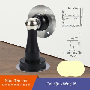 Chặn cửa chống va đập chặn cửa siêu hít Nam châm hít cửa mạnh - chuyên cho cửa nặng to giữ cửa chắc chắn BIGBA