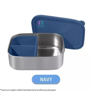 Joyeaze Stainless Bento Box with Silicone Lid - Kotak Bekal Makan Anak