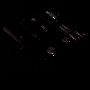 AVSSZ Earphone Carbon Fiber Y Splitter Slider One Point Two Audio Jack Wire Ring Sleeve Fever Paired Recording DIY Speaker Cable