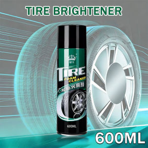 1200ML Car Tire Foam Cleaner Black Tire Wax Emulsion High Gloss Spray Cleaner Tire Polish Clean