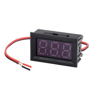 XH-B114 DC 4.5-120V Digital Voltmeter Head DC Voltage Meter for Electric Vehicle Car Modification