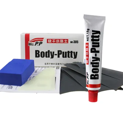 [MO-TH] สีโป๊วรถยนต์แห้งเร็ว ขนาด 15 กรัม Body Putty สำหรับเก็บรอยขีดข่วน ซ่อมตัวถังรถยนต์ สีโป๊สำเร็จรูป ซ่อมตัวถังรถยนต์