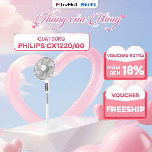 Quạt Đứng Philips CX1220/00 47W- Hàng Chính Hãng Bảo Hành 24 Tháng