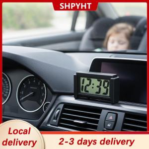 [COD] SHPYHT Local delivery Ship within 24 hours Mini Car Digital Dashboard Clock 12V Portable Large LCD Time Screen for Easy Viewing Inside Any Vehicle