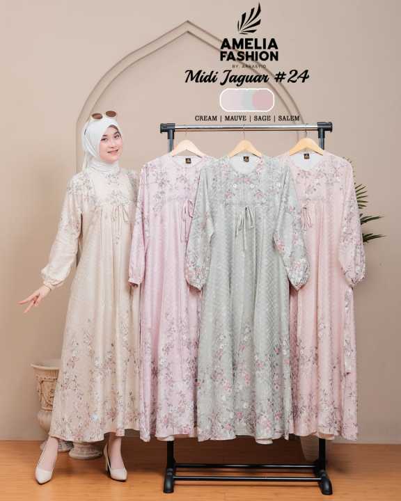 TERBARU MIDI DRESS JAGUAR REMAJA KEKINIAN OOTD VIRALL JAMAN SEKARANG BY AMELIA FASHION | Lazada Indonesia TERBARU MIDI DRESS JAGUAR REMAJA KEKINIAN OOTD VIRALL JAMAN SEKARANG BY AMELIA FASHION | Lazada Indonesia