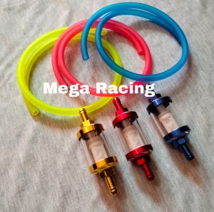 Promo Filter Bensin Motor Variasi Kaca Saringan Bahan Bakar + Selang Bensin Universal